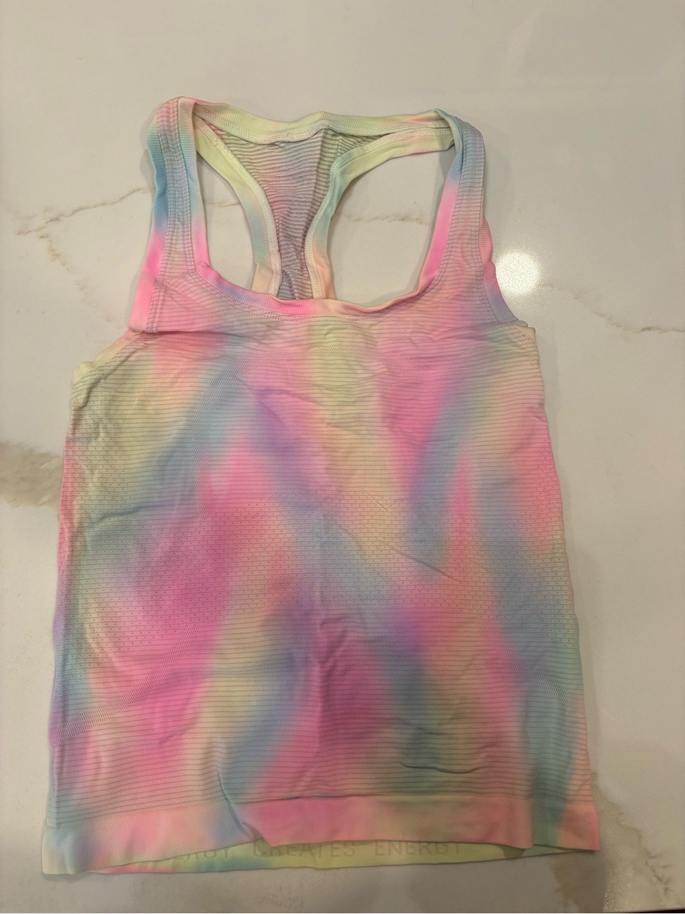 lululemon athletica Swiftly pastel Tie-Dye Racerback Tank